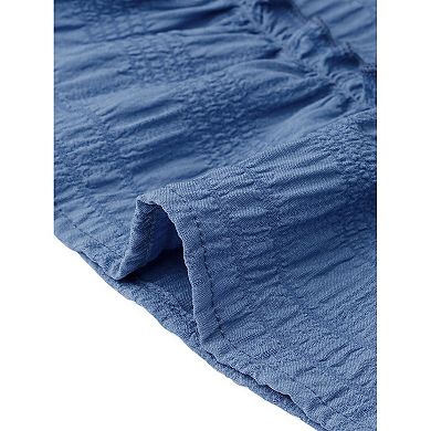 Women's Plus Size Summer Tops Short Sleeve Lace Shirts Boho Crochet Blouse