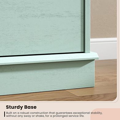 Large 12 Drawer Dresser with Wide Top and Deep Storage Drawers