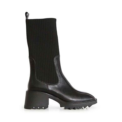 Perfect Illusion Knit Boot