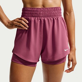 Women's Nike Dri-FIT High-Waisted 3" 2-in-1 Shorts