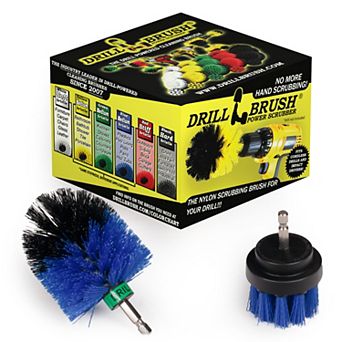 Pool Spin Brush Maintenance Set - Slide - Pond Liner - Hot Tub - Spa - Diving Board - Deck Brush