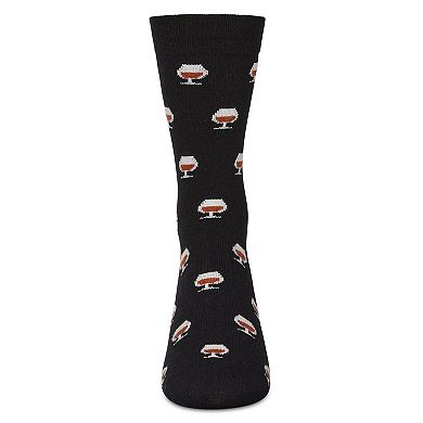 Men's Whiskey Cashmere Crew Socks