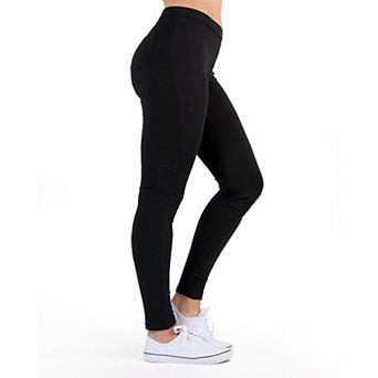 French Terry Cotton Blend Yoga Pants