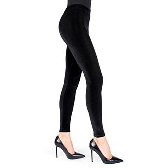 Women's Black Panther Velvet Leggings