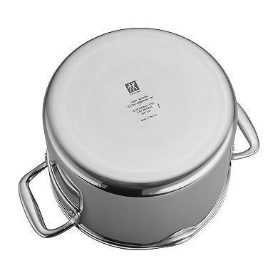 Zwilling Clad Cfx 8-qt Stainless Steel Ceramic Nonstick Stock Pot
