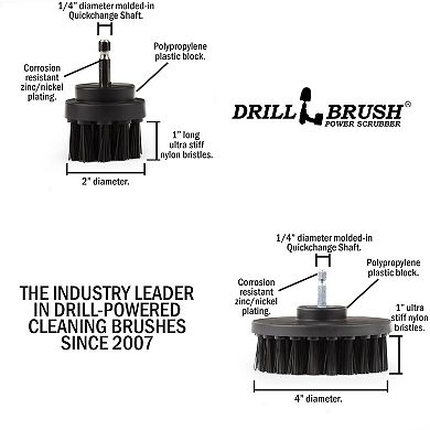 Grill Brushes - Cleaning Brush For Drill - Grill Cleaner - Bbq Accessories - Smokers And Grills