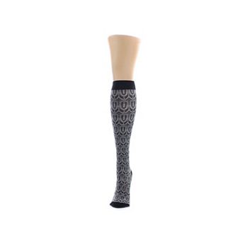 Tri Dome Cotton Blend Knee High Sock