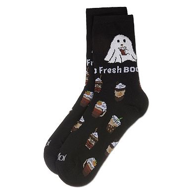 Women's Fresh Boo Holiday Crew Socks