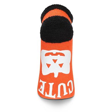 Women's Spooky Cat Low-cut Non-skid Socks