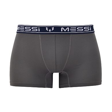 Boys 4-20 Messi 4-Pack Stretch Boxer Briefs