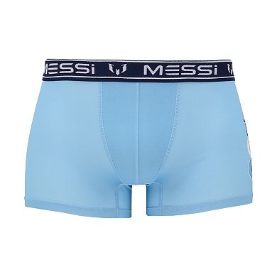 Boys 4-20 Messi 4-Pack Stretch Boxer Briefs