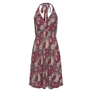 Lascana Women's Printed Halter Dress
