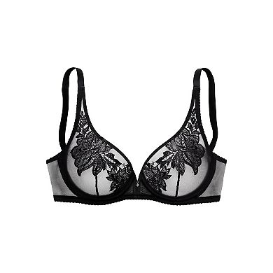 Lascana Women's Sheer Underwire Bra