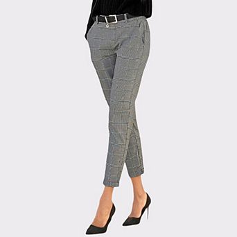 Lascana Women's Plaid Ankle Pants