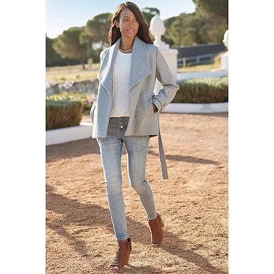 Lascana Women's Short Belted Coat