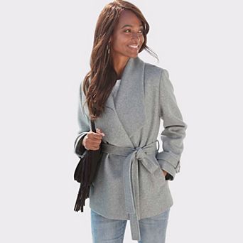 Lascana Women's Short Belted Coat