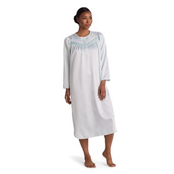 Women's Miss Elaine Essentials Brushed Back Satin Long Gown
