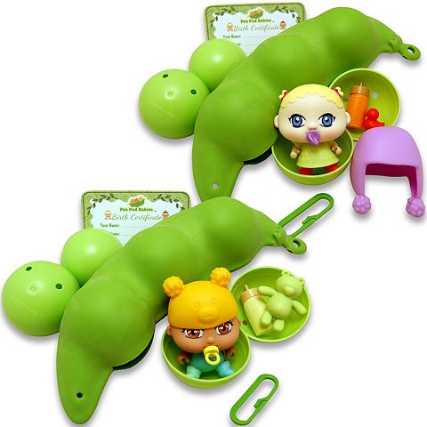 Детские куклы Pea Pod Babies Collectible Mystery Surprise 2-Pack Character Dolls & Accessories