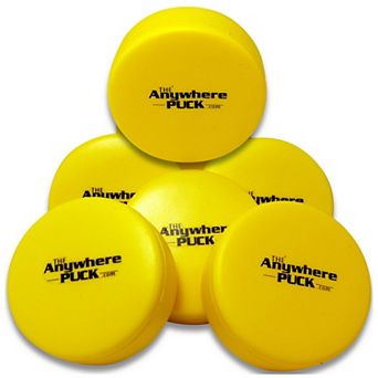 Anywhere Sports 6-Pack Foam Hockey Training Pucks