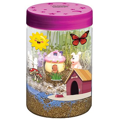 Nature Bound Light-Up Terrarium Kit Miniature Grow Garden Jar Set With Built-In LED