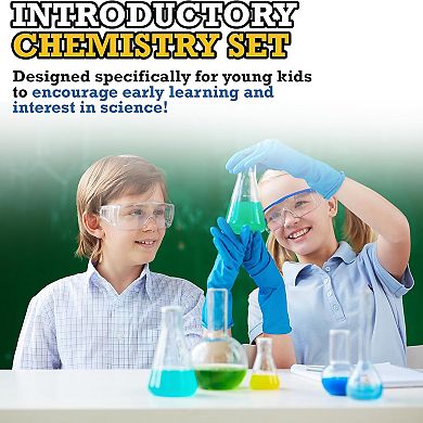 Dr. STEM Chemistry Bucket 10 Experiment Science Kit with Step-By-Step Instructions