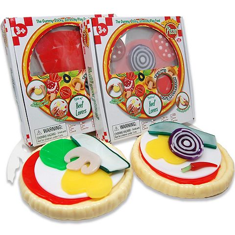 Детские куклы Stretcheez Pizza 2 pc Surprise Assorted Styles & Toppings Toy Food - Styles May Vary