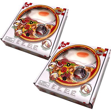 Stretcheez Pizza 2-Piece Surprise Assorted Styles & Toppings Toy Food - Styles May Vary