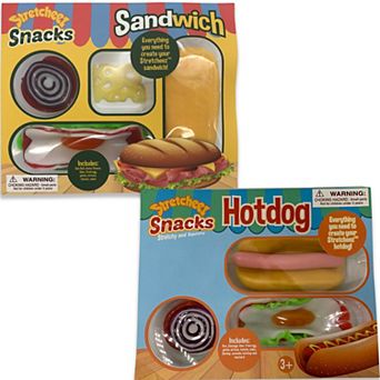 Stretcheez Snacks 2 pc Mystery Combo Breakfast & Hotdog Sets - Styles May Vary