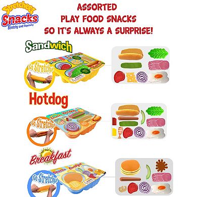 Stretcheez Snacks 2-Piece Mystery Combo Breakfast & Hotdog Sets - Styles May Vary
