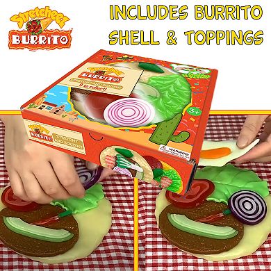 Stretcheez Burrito 2-Pack Surprise Assorted Styles & Toppings Stretchy Toy Food - Styles May Vary