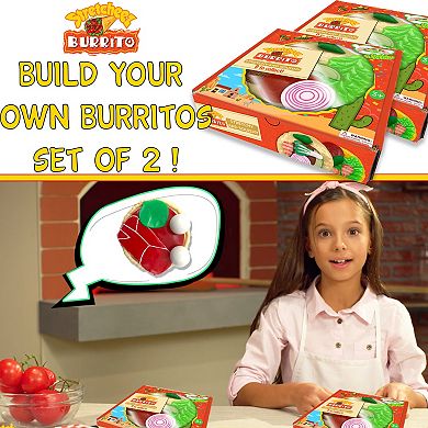 Stretcheez Burrito 2-Pack Surprise Assorted Styles & Toppings Stretchy Toy Food - Styles May Vary