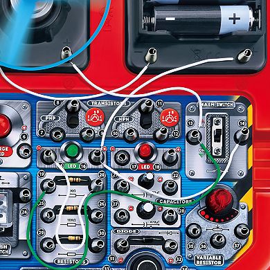 Dr. STEM Circuit Science Lab LED Light-Up STEM Kit with 18 Experiments