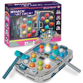 Thin Air Games Whack Attack Space Mole Lights & Sounds Tabletop Game