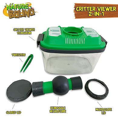 Nature Bound 2-In-1 Critter Viewer Insect Habitat Terrarium Set