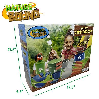 Nature Bound 15-Piece Camp Cookout Set with Lights & Sounds
