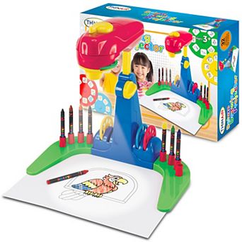Playful Minds Deluxe Drawing Projector 14 pc Coloring & Tracing Art Kit