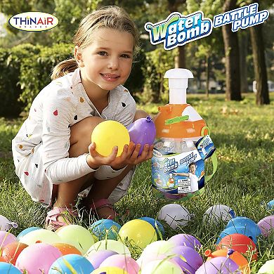 Scooba Duck Water Bomb Battle Pump, 300 Balloons & Inflator Tying Tool Set