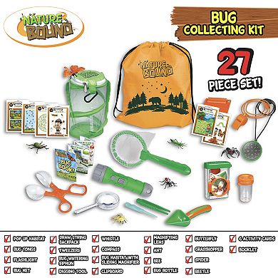 Nature Bound 27-Piece Bug Collecting Kit & Insect Habitat Set