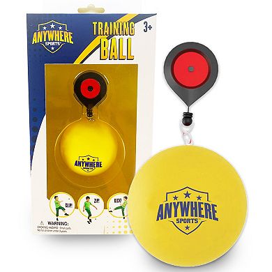 Anywhere Sports 3-In-1 Leash Clip On Training Ball