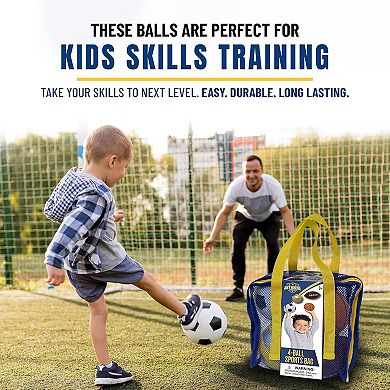Anywhere Sports 4-Pack Mini Foam Ball Set