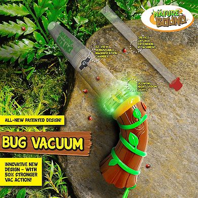 Nature Bound Bug Vacuum Insect Catcher Toy with LED Light & Magnifier