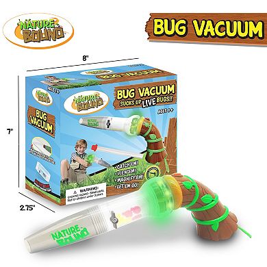 Nature Bound Bug Vacuum Insect Catcher Toy with LED Light & Magnifier