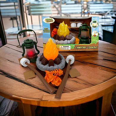 Nature Bound Campfire Cookout - 13-Piece Light & Sound Camping Toy Playset