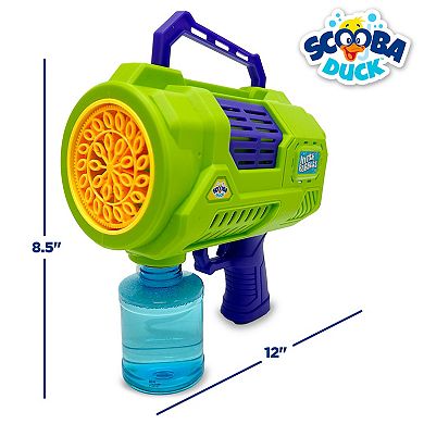 Scooba Duck Hyper Bubbles Blaster Electric Hand-Held Blower Toy