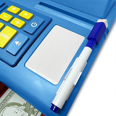 Dr. STEM Solar-Powered Cash Register - 68-Piece Store & Shopping Roleplay Toy