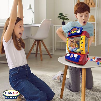 Thin Air Games Wonder Claw Motorized Crane Machine with Plush Prizes & Toy Capsules