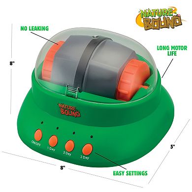 Nature Bound Rock Tumbler Starter Kit With Polishing Powder & 2 Rings