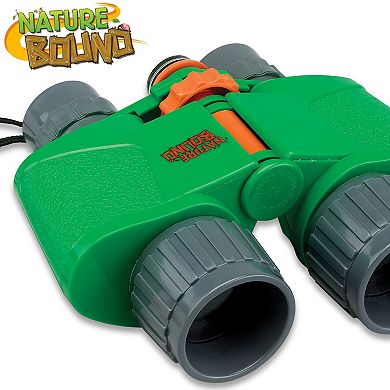 Nature Bound Binoculars With Built-In Compass - 6x35 Resolution, Safety Strap