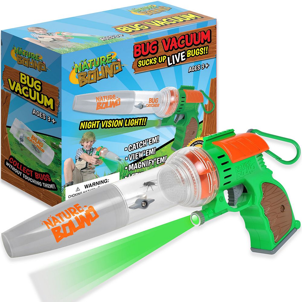 Nature Bound Bug Vacuum Insect Catcher Toy Device with LED Laser Light ...