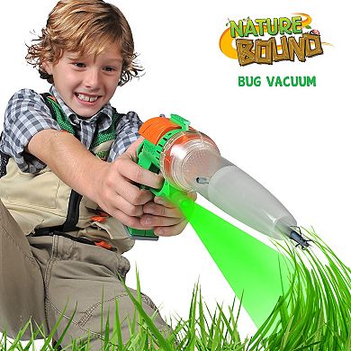 Nature Bound Bug Vacuum Insect Catcher Toy Device with LED Laser Light & Magnifier